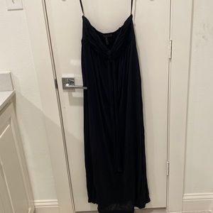 BCBG black maxi dress.